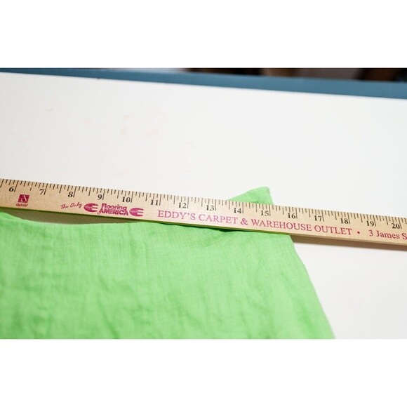 Lauren Ralph Lauren Petite 8P light green linen skirt - Picture 4 of 6